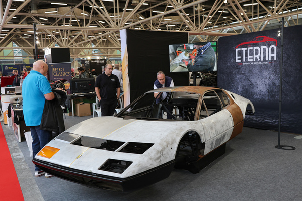 Restaurierung im Zwischenstadium - Ferrari 365 GT4 BB bei Eterna - 42. Auto e Moto d'Epoca 2025