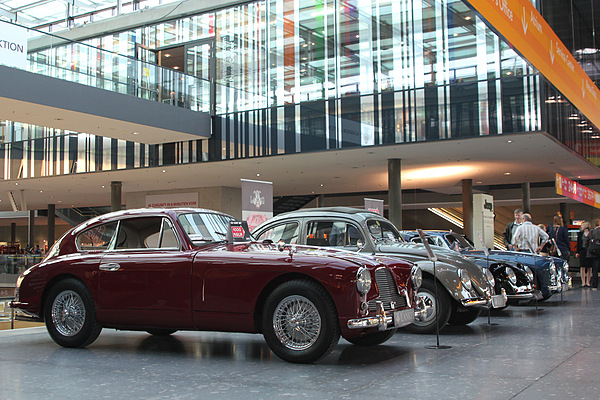 Retro Classics Stuttgart 2012  - Impressionen - Mille Miglia Autos inklusive Startgenehmigung können ersteigert werden