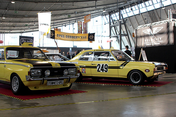 Retro Classics Stuttgart 2012  - Impressionen - Steinmetz Tourenwagen auf dem Opel-Stand