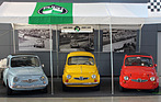 Retro Classics Stuttgart 2012  - Impressionen - farbenfrohe Puch 500 Zusammenstellung