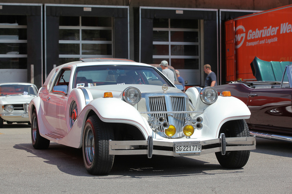 Retro-Klassiker waren auch willkommen - 3. Youngtimer- und Classictreffen Pratteln am 15. Juli 2018