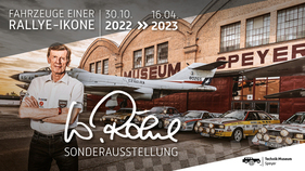 Revival der Olympia-Rallye am 11. August 2022 - Sonderausstellung der Rallye-Ikone Walter Röhrl 2022 - Das Technik Museum Speyer
