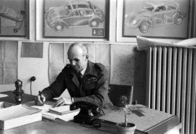 Richard Berryman im Volkswagen-Werk