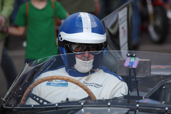 Richi konzentriert sich auf den Start - Indianapolis Oerlikon am 26. Juli 2016