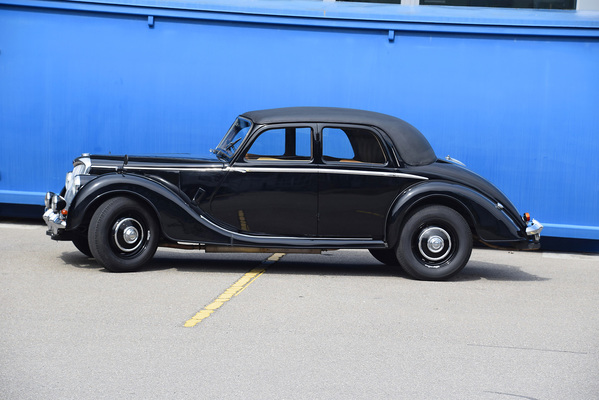Riley 1,5-Litre RMA Saloon (1948) - als Lot 63 an der Versteigerung der Oldtimer Galerie Toffen am 20. Oktoberl 2018