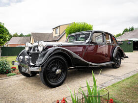 Riley 15/6 Kestrel Saloon (1936) - als Lot 150 an der Bonhams Goodwood Revival Versteigerung 2025