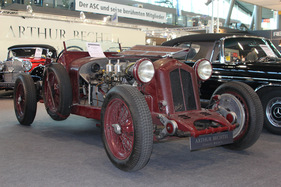 Riley Big Four Special (1934) - Patina auf einem noch vor gar nicht allzu vielen Jahren neu aufgebauten Special - an der Retro Classics Stuttgart 2012