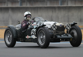 Riley Brooklands (1928) - im Plateau 1 (1923-1939) an der Le Mans Classic 2012