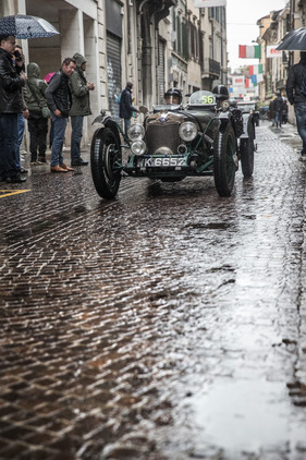 Riley Brooklands 9HP (1928) - an der Mille Miglia 2016