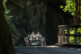 Riley Brooklands Special (1938) - an der Ennstal-Classic 2019