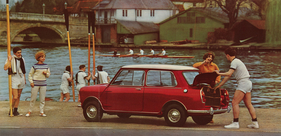 Riley Elf (1962) - Im Vergleich zum Mini mit einem grosszügigen Kofferraum (1962)