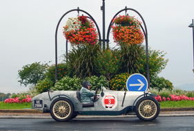 Riley Nine Brooklands (1929) an der RAID Suisse-Paris 2016