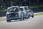 Riley One-Point-Five (1958) – Dario Franchitti im Riley jagt den Austin A35 – Goodwood Revival 2025