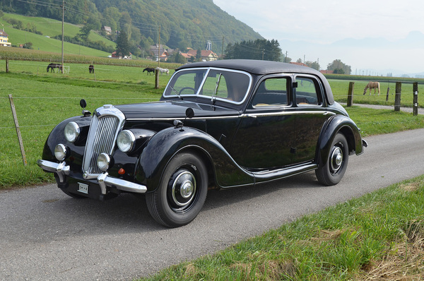 Riley RMA 1,5-Litre Saloon (1948) - als Lot 50B an der Versteigerung der Oldtimer Galerie Toffen am 21. April 2018