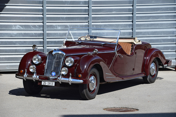 Riley RMC 2,5-Litre Roadster (1950) - als Lot 50A an der Versteigerung der Oldtimer Galerie Toffen am 21. April 2018
