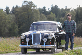 Riley Two-Point-Six (1958) - Lars Stadler, einer der vier Riley-Retter