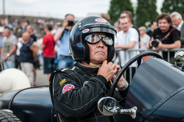 Riley Two Seater Sport (1934) von Rudolf Siegrist am Indianapolis in Oerlikon 2014
