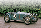 Riley Ulster Imp (1934) - lange Haube, kurzes Cockpit