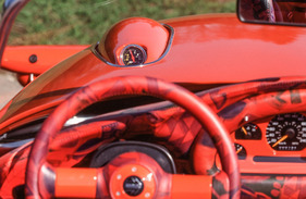 Rinspeed SC-R (1995) - nach amerikanischer Art - Ladedruckmesser auf der Motorhaube