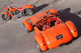 Rinspeed SC-R (1995) - zusammen mit Harley-Davidson - gemeinsam ist ihnen der V-Motor