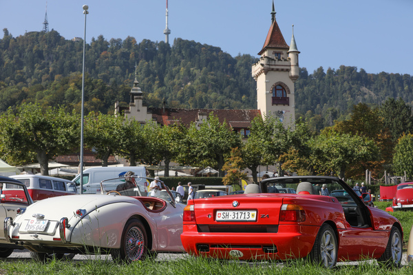 Image: Roadster interpretations of the fifties and eighties by Jaguar and BMW - Albisgütli Classic Cars & Bikes October 2023