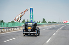 Rockne Six 75 (1932) - Schweizer Team am ersten Tag, auf der Route Great Wall - Datong - Rallye Peking-Paris 2016
