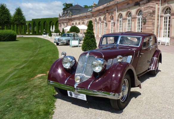 Röhr 8 F Autenrieth (1932) - nimmt vom 4. bis 6. September 2015 am 11. Internationalen Concours d’Elegance Schwetzingen teil