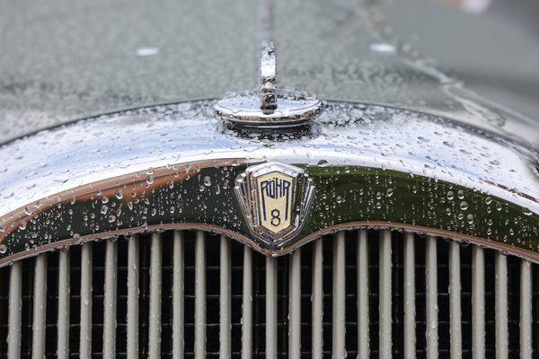 Röhr-8-Kühlergrill - 18. ASC-Classic-Gala Schwetzingen 2022