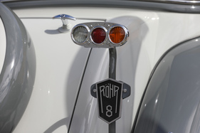 Röhr 8 Typ F 13/75 PS Cabriolet B Autenrieth (1935) - klar beschriftet - 18. ASC-Classic-Gala Schwetzingen 2022