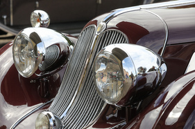 Bild Röhr 8 Typ F Stromlinien-Limousine Autenrieth (1932) - Rundungen für bessere Aerodynamik - 18. ASC-Classic-Gala Schwetzingen 2022