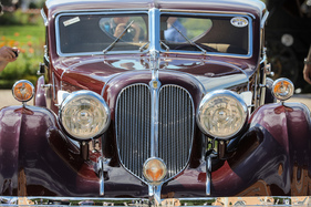 Röhr 8 Typ F Stromlinien-Limousine Autenrieth (1932) - eindrückliche Frontgestaltung - 18. ASC-Classic-Gala Schwetzingen 2022