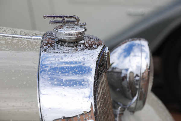 Bild Röhr-R auf dem nassen Kühlergrill - 18. ASC-Classic-Gala Schwetzingen 2022