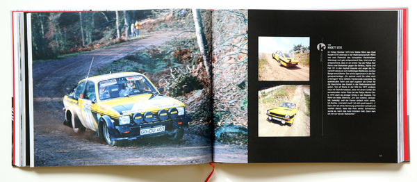 Röhrl im Opel Kadett GT/E - Buch "Walter Röhrl - Querlenker - Eine Zeitreise in Bildern"