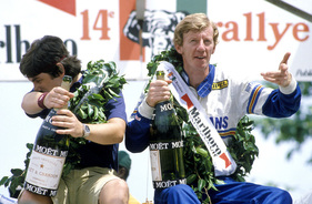 Röhrl und Geistdörfer holen den Gesamtsieg an der Rallye Elfenbeinküste Westafrika 1982