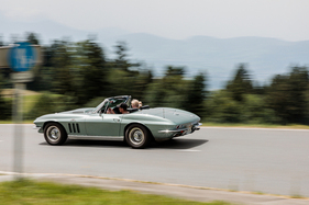 Roger Eichmann in the 427 Chevrolet Corvette (1966)