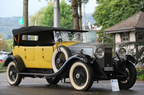 Rolls-Royce 20/25 HP (1930) - mit lederbespannter Cabriolet-Karosserie, die bei Wilkinson&Sons nach dem Krieg entstand - am ZCCA 2016