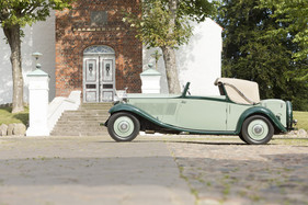 Rolls-Royce 20/25 Owen Sedanca Coupe (1934) - als Lot 45 an der Bonhams Versteigerung der Frederiksen-Sammlung in Dänemark am 26. September 2015