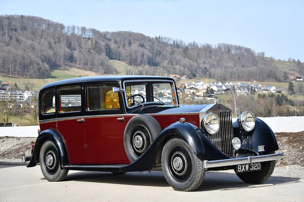 Bild: Rolls-Royce 20/25 Saloon (1935) - gemeldet als Lot 147 für Versteigerung der Oldtimer Galerie Toffen vom 27. März 2021
