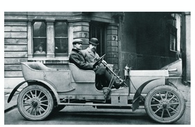 Rolls-Royce 20 HP (1910) - auf Versuchsfahrt