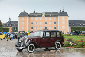 Rolls-Royce 25/30 HP (1928) - muss dem Regen standhalten - 18. ASC-Classic-Gala Schwetzingen 2022