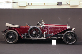 Rolls-Royce 40/50 Silver Ghost (1914) - der London to Edingburgh Tourer auf dem Lukas Hüni Stand (Techno Classica 2018)