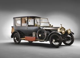 Rolls-Royce 40:50 Silver Ghost Limousine 1915 - Seitliche Frontansicht
