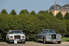 Rolls-Royce Camarque (1980) - neben dem ebefnalls seltenen Silver Cloud III Mulliner Coupé von 1965 - 20. ASC Classic-Gala Schwetzingen 2024