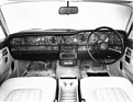 Rolls-Royce Corniche (1977) - typisches RR-Interieur mit viel Holz und Leder