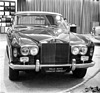 Rolls-Royce Corniche Cabriolet - offene zweitürige Version - am Genfer Automobilsalon 1974
