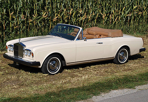 Der Rolls Royce Corniche I Convetible von 1976 wollte die Bieter nicht reizen, kein Zuschlag