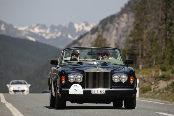 Rolls-Royce Corniche II Convertible (1989) - Stelvio Rally - British Classic Car Meeting 2019