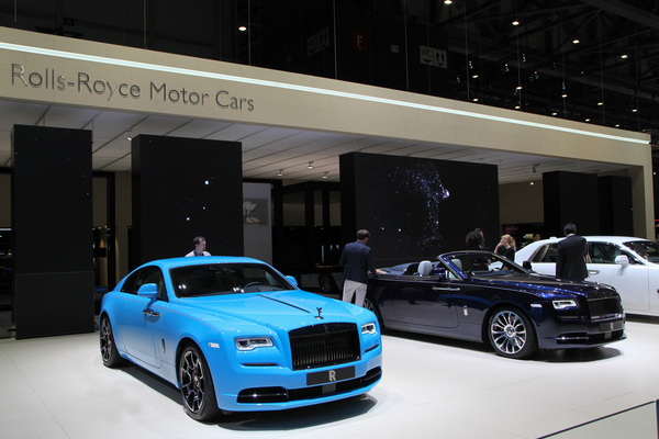 Rolls-Royce Dawn Coupé (2019) - wer sagt denn, ein Rolls dürfe nicht farbig sein? - Genfer Automobilsalon 2019