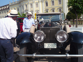 Rolls-Royce Phantom I (1927) - Owner and jurors in conversation - Retro Classics meets Baroque Ludwisburg 2015