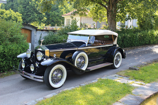 Bild: Rolls-Royce Phantom I Ascot Tourer (1930) - angeboten an der Versteigerung der Oldtimer Galerie anlässlich der Dolder Classics am 7. Juni 2014
